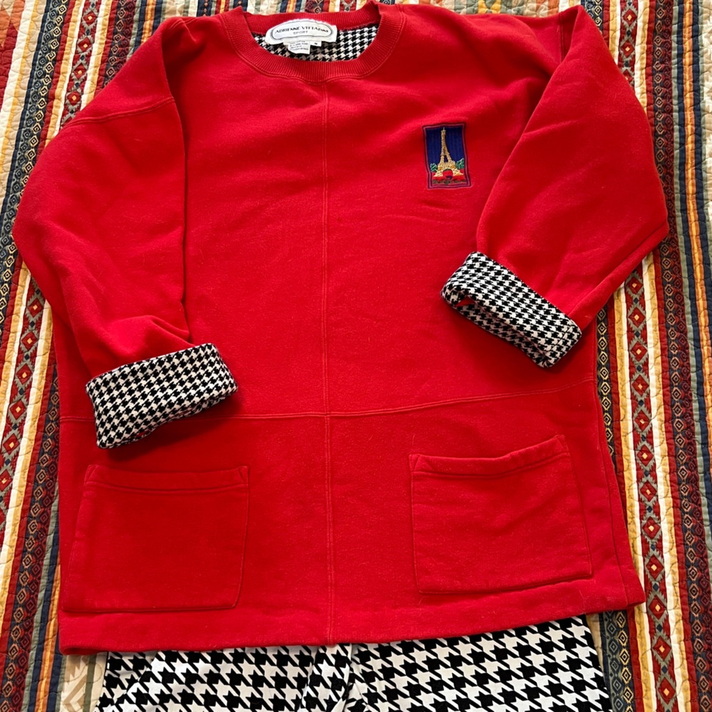 VTG Adrienne Vittadini Sweatshirt and Leggings